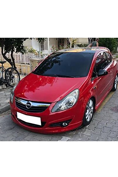 MKG Otomotiv Opel Corsa D Ön Ek Makyajsız Kasa 2006 2007 2008 2009 2010 2011 Uyumlu Siyah Plastik Ön Karlık