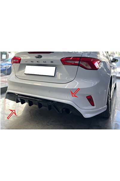 HasAkman Ford Focus 4 Sedan Arka Ek Siyah Plastik 2019 2020 2021 2022
