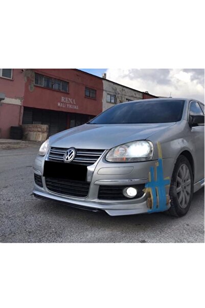 HasAkman Volkswagen Jetta Uyumlu  Mk5 Ön Ek 2005 2006 2007 2008 2009 2010 Mat Siyah Plastik Ön Karlık