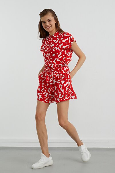 PAULMARK Σορτς με σχέδια