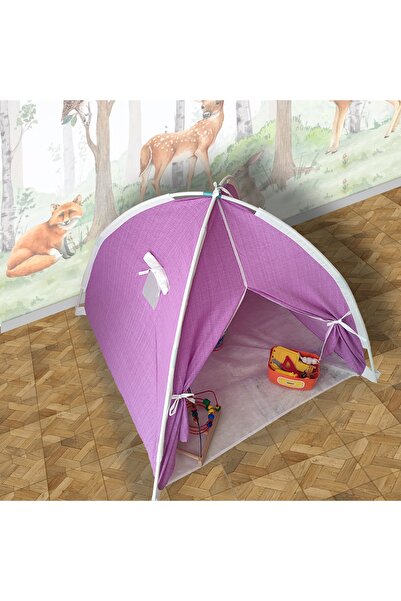 miniks Pamuklu Sağlıklı Çocuk Oyun Çadırı Ve Evi