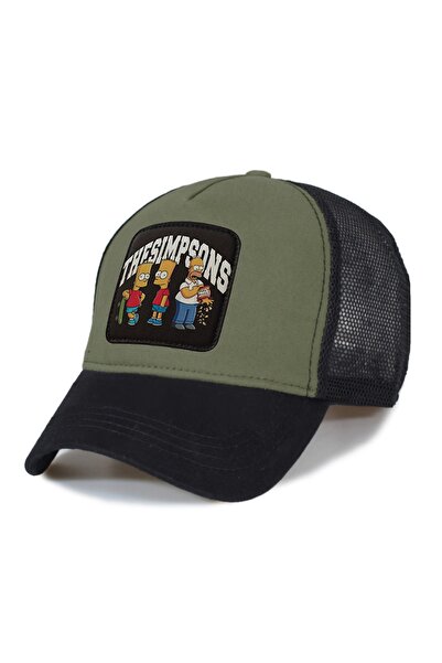 Trucker Simpsons 8 Model Mesh Hat - Replaceable Leather Patch