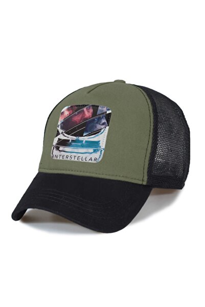Trucker Interstellar Model Mesh Hat - Replaceable Leather Patch