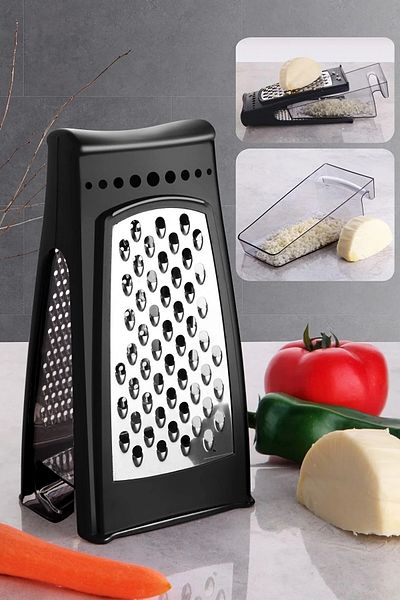 Bayev Luxury Stainless Steel Grater with Tank - Profesyonelia Grater