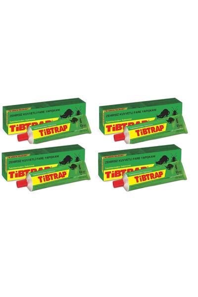 Toptancı Amca Fare Yapışkanı, Kuvvetli ve Zehirsiz 125ML X4 Adet