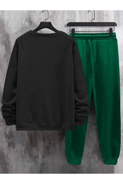 Keywest Σετ φόρμας με λαιμόκοψη με 3 νήματα Unisex New York με στάμπα