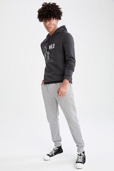 DeFacto Slim Fit Basic Recycled Jogger Sweatpants