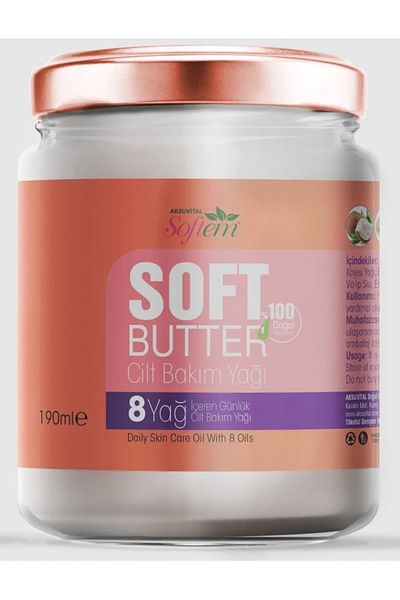 Softem SOFT BUTTER 8 - 190 ml Containing Skin Care Oil