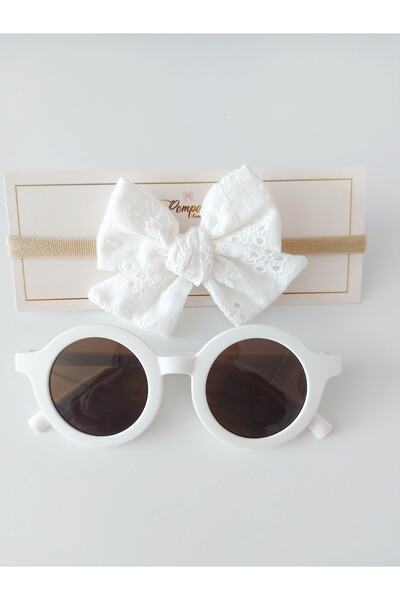 pempem bandana Дівчача дитяча бандана з окулярами