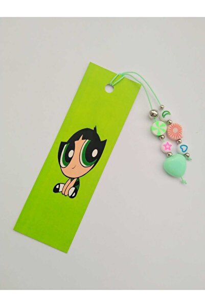 nasclaycollection Σελιδοδείκτης για το βιβλίο Powerpuff Girls Members Buttercup