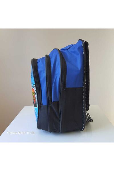 BULUT Primary School Bag Lightning Quin Blue Figured Lunch Box Set Boy's School Bag