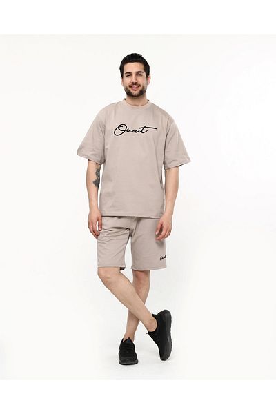 Owut Collection Men's Printed Oversize Shorts Set