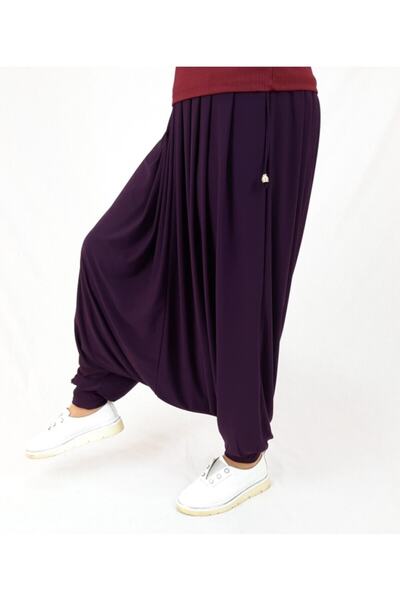 dressmix Dressmx Kadın Mor Niğde Modeli Sendi Şalvar