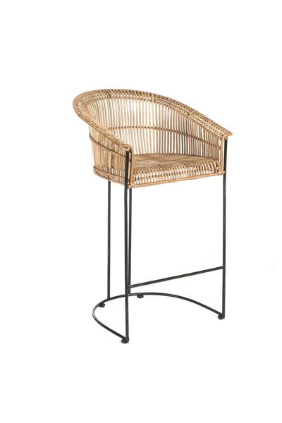 Chakra Tiwi Bar Sandalyesi Natural