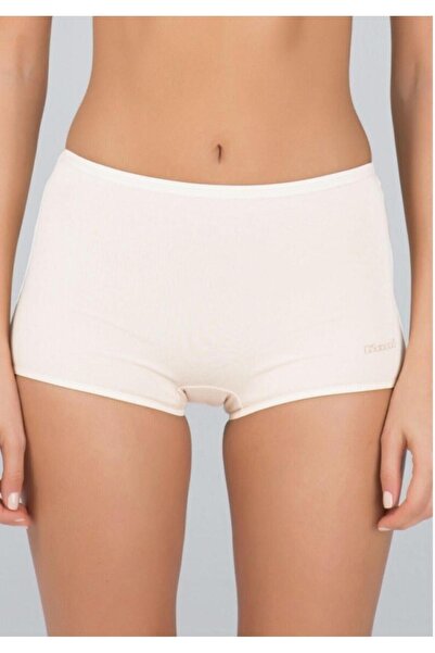 Kom Pantaloni scurti de damă din bumbac de bază alb - Noul sezon