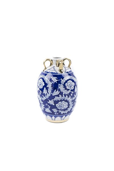 Mikasa Moor Bleu Blanc Gold Seramik Vazo 32cm