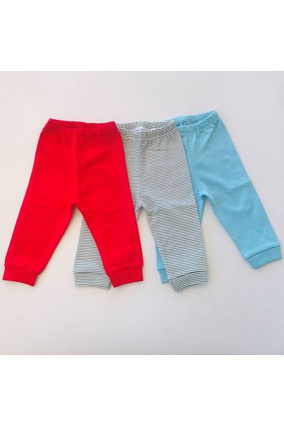 Aydodo 3 Piece Series Bottom Wear Trousers Baby Clothing 3 Colors Together