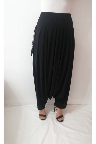 dressmix Modelul Nigde negru pentru damă Sendi Shalwar