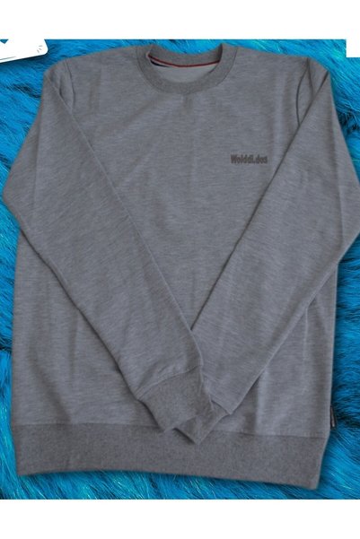 Wolddi.Das erkek açık gri sweatshirt