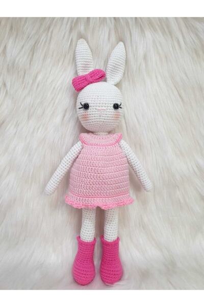 ON MARİFET Amigurumi Organik Örgü Oyuncak Tavşan