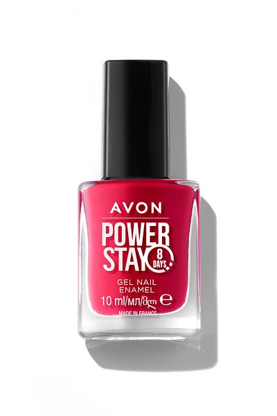 AVON Power Stay Gel Nail Polish - 10 ML Red Cut