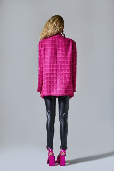 BASAKLA OFFICIAL Tüvit Oversize Regina Blazer Ceket