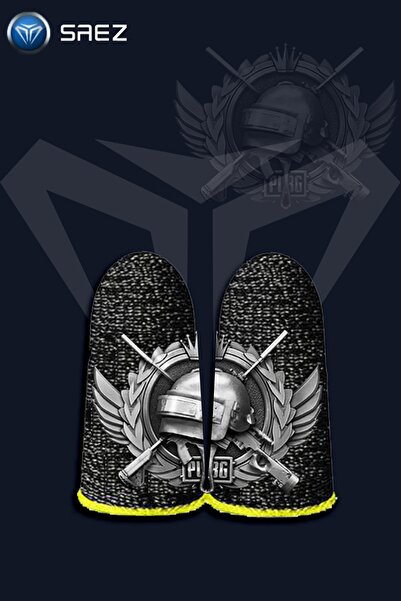 Saez E-spor Parmak Eldivenleri Pubg Oyun Eldiveni Rank Baskı 1 Çift 2 Parmakl...