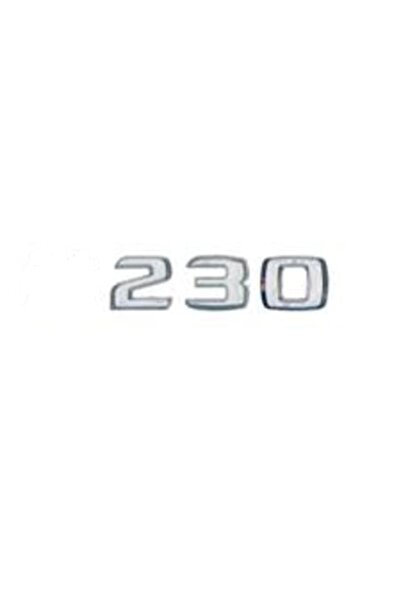 Generic Brand علبة مرسيدس 123 خلفية 230 حروف