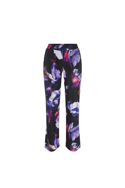 Mozto Rina Geometrik Çiçekli Pantolon