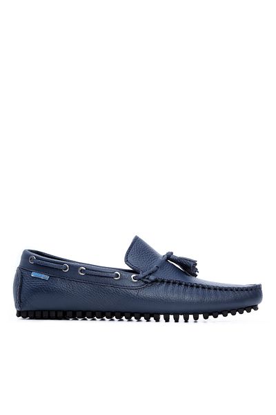Tamer Tanca Men's Leather Driver Shoes 355 12502 Erk Ayk Y21