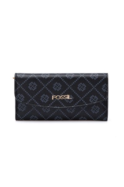 Fossil محفظة نسائية سوداء 06FS23Y04