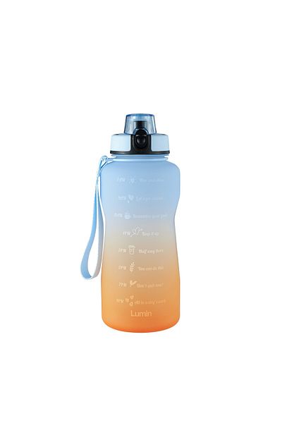 Lumin Flask Water Bottle 1.5 Liter Motivational Water Bottle Bpa Free Water Bottle Water Bottle
