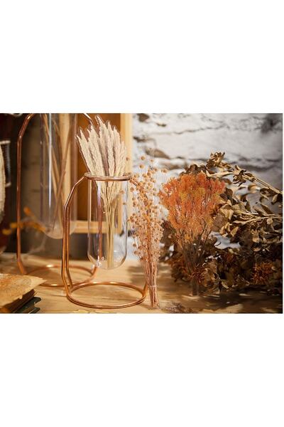 SF SCRAPBOOK KIRTASİYE Vintage Dried 6 Pieces Flower Pet Sticker/decal/label/journal/scrapbook