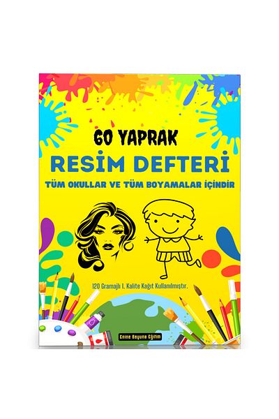 Enine Boyuna Eğitim Caiet de imagini școlare (A4-120 Gr)