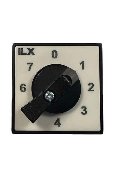 İLX IL-XP4-ET017-040| 1 PHASE 40 AMPER 1X40A 7 STAGE COUPLING PAKO SWITCH