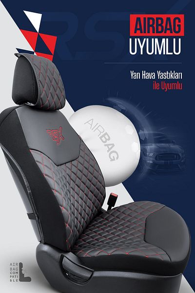 Otom Rsx Diamond Cushion Car Seat Cushion Rsxd-101