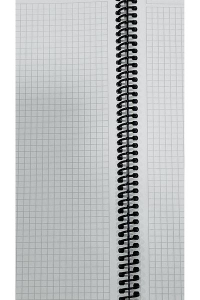 karinabest Gıpta Eco the Ultimate Notebook School Notebook 100 Φύλλα A4 Eco Spiral Πλαστικό Κάλυμμα Καρό 1 Τεμάχιο