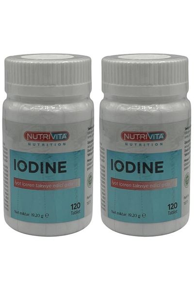 Nutrivita Nutrition ايود 150 ميكروجرام - 2x120 قرص