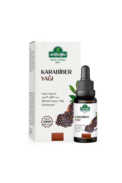 Arifoğlu 10 ml 100% Pure and Natural Black Pepper Oil