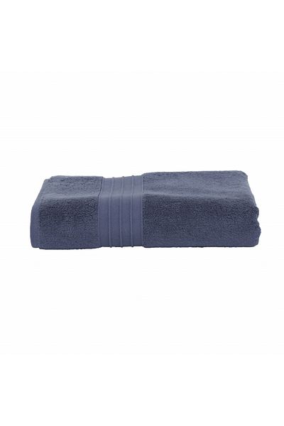 Karaca Home Aquasoft Navy Blue 100% βαμβακερή πετσέτα μπάνιου - 85x150 εκ.