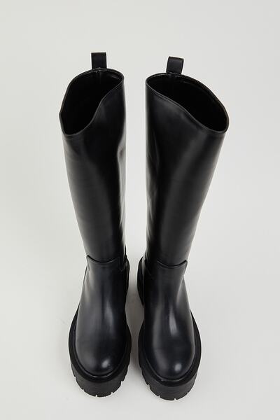 PAULMARK SNT-133 BLACK BOOTS
