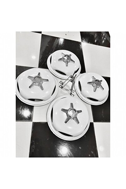 ÇINAR PLASTİK Ford Transit Tek Teker 16'' Plastik Jant Kapağı 4 Adet Fırfır 4...