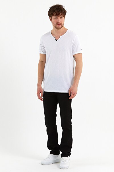 UOMOPARK Μπλουζάκι με κοντό μανίκι 2135 Pear Collar