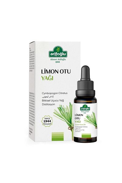 Arifoğlu 10 ml Citronella Oil - 100% Pure and Natural Lemongrass