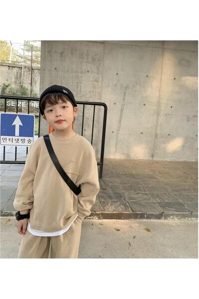 barin kids Set de hanorace unisex pentru bebeluși și copii, set de creșă (fără buzunar și potrivire mare)