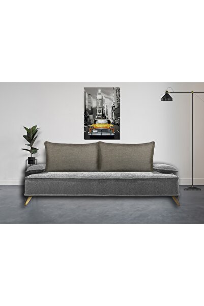 AYPETEKS Koyu Zeytin Yeşili Keten Biyeli Koltuk Sırt Kırlent Kılıfı Bahçe Seti Kılıfı Büyük Boy Kırlent Kılıf