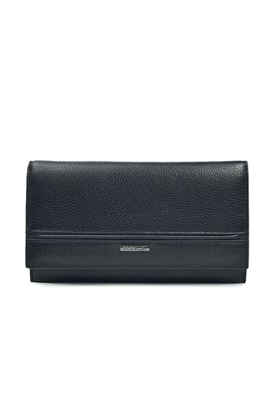 Skarlet محفظة نسائية من الجلد الطبيعي