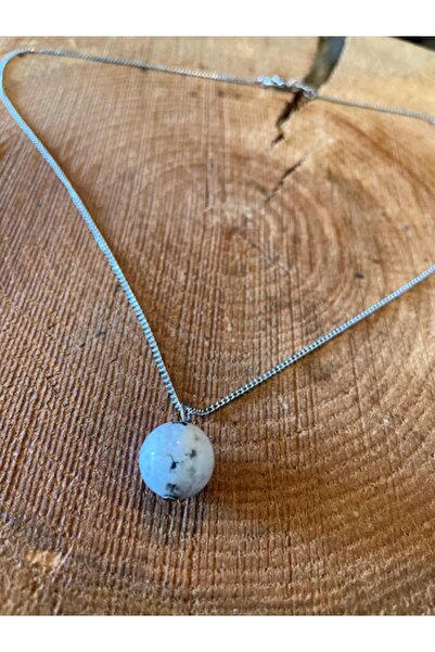 Generic Brand Moonstone Natural Stone Necklace