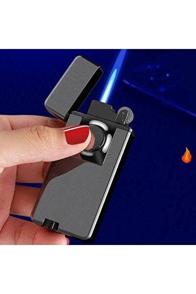 HEPBİMODA Siyah Renk Çakmak