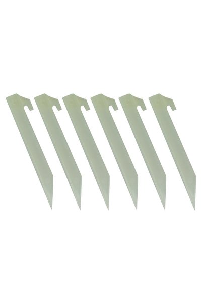 Proware Stâlp pentru cort de camping fosforescent noctilucent – set de 6